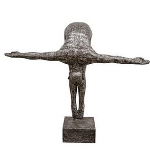 Lebensgroße Skulptur aus Aluguss Lebensgroße Skulptur aus Alugus