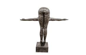 Skulptur aus Aluminiumguss